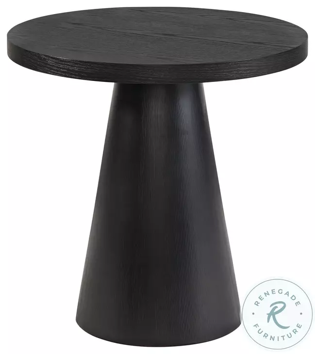Canal Black End Table