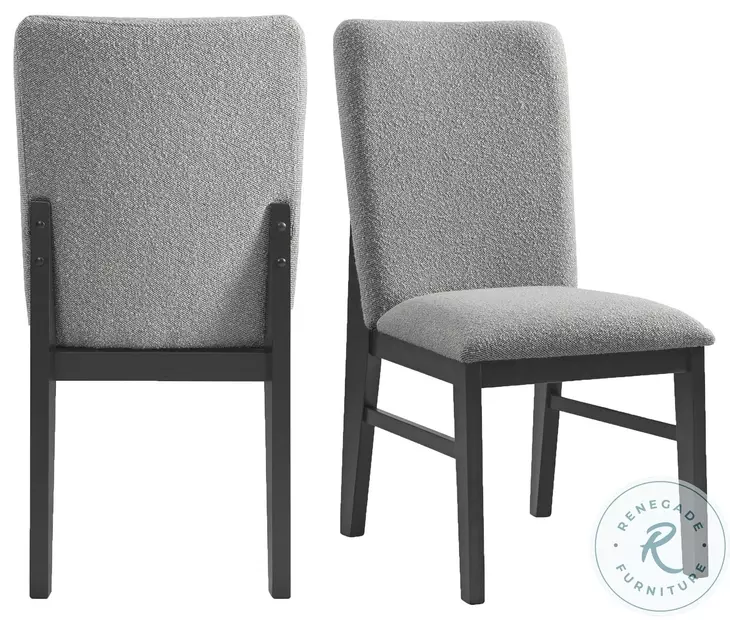 Canal Black And Gray Dining Chair Set Of 2