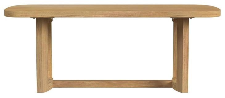 Canal Natural 78" Rectangular Dining Table