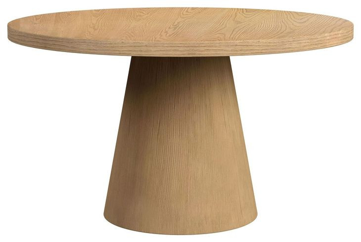 Canal Natural 52" Round Dining Table