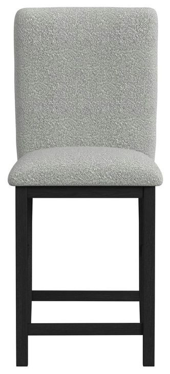 Canal Gray Upholstered Bar Stool Set of 2