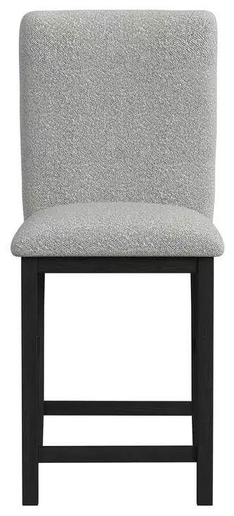 Canal Gray Upholstered Bar Stool Set of 2