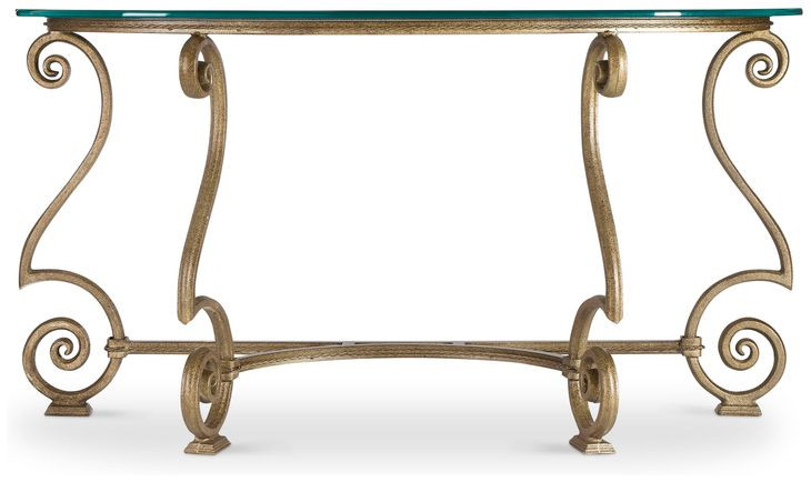 Solano Aged Bronze Console Table