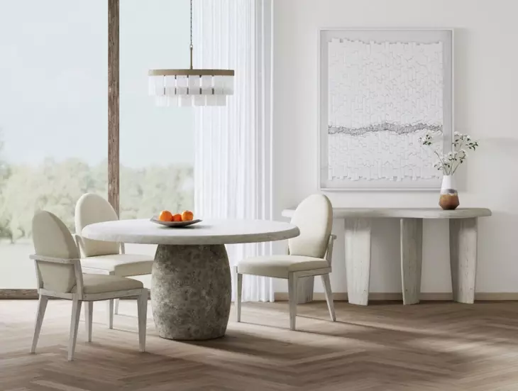 Ashlar Beige Upholstered Side Chair Set of 2