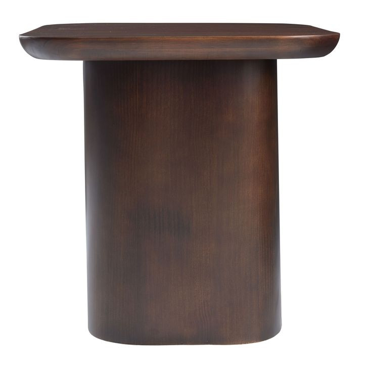 Hunter Brown Square End Table