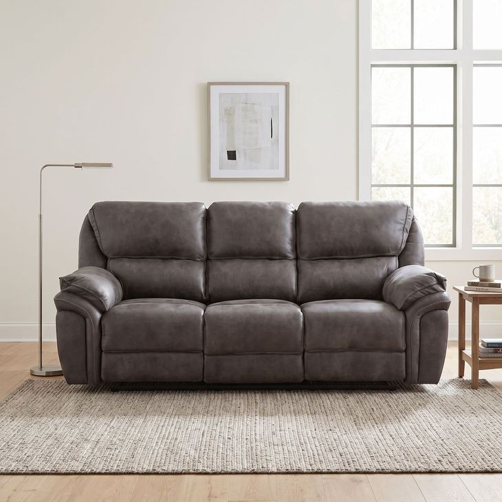 Proctor Gray Double Reclining Sofa
