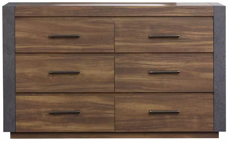 brown gray dresser Northmark Tavern and 6 Drawer Color:Sage Green