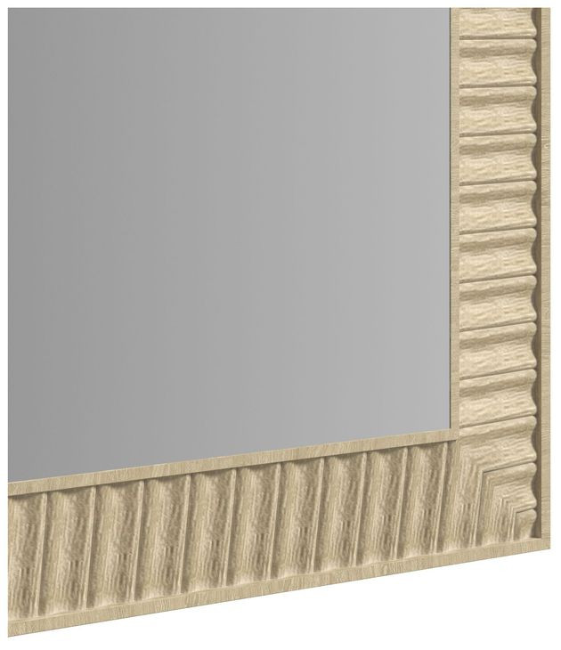 Eave Sundrenched Oak Rectangle Mirror