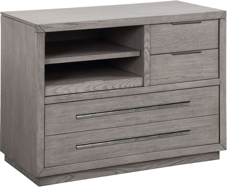 Pure Modern Soft Moonstone Functional File Cabinet