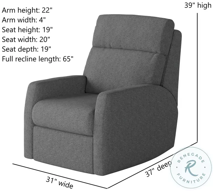 Mimi Glam Squad Storm Power Headrest Rocker Recliner