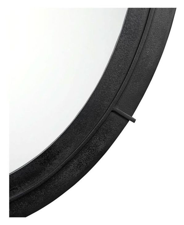 Antoni Black Oval Large Wall Mirror