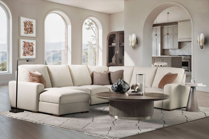 Modern Mood Dark Brown Round Cocktail Table