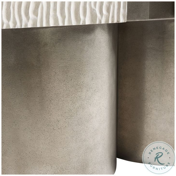 Solaria Weathered Bone And Shiny Nickel Bar Cabinet