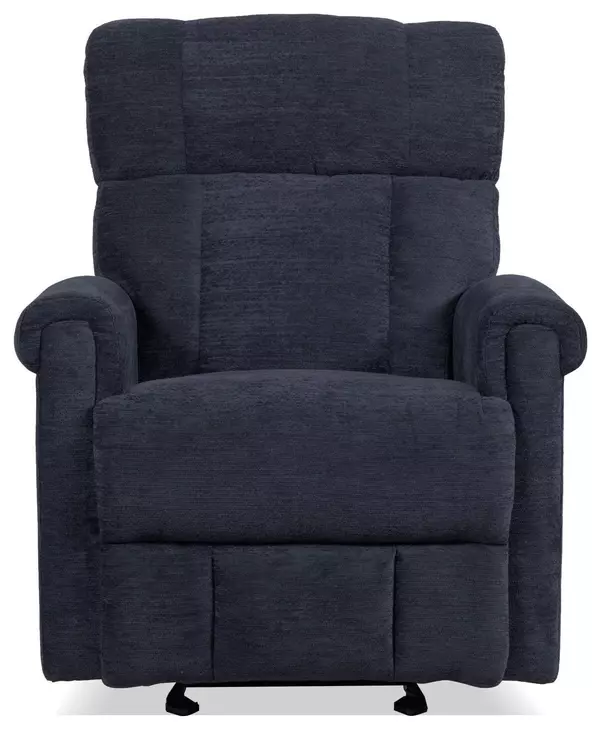 Classic Nocturne Performance Fabric Power Gliding Recliner with Power Lumbar and USB Charging
