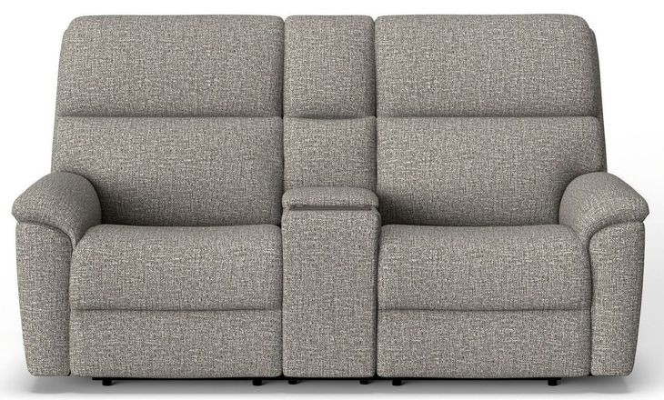 Porter Gray 74" Zero Gravity Power Reclining Loveseat with Console and USB Charging
