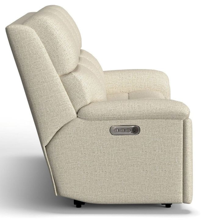 Porter Cream 87" Zero Gravity Power Reclining Sofa with Power Lumbar and USB Charging