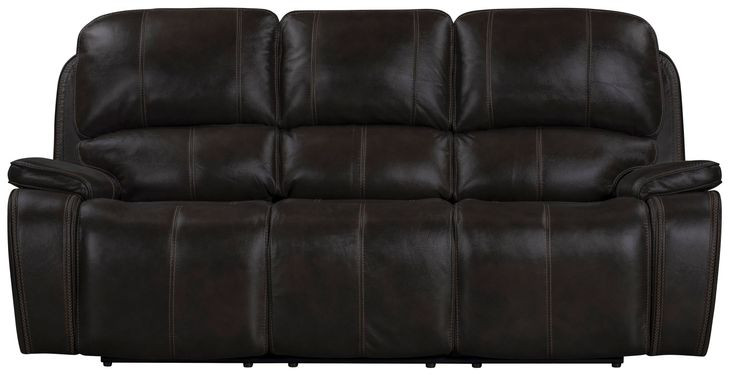 Brookings Charcoal 88" Reclining Sofa