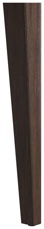 Verge Handcrafted Walnut and Beige Upholstered Arm Chair