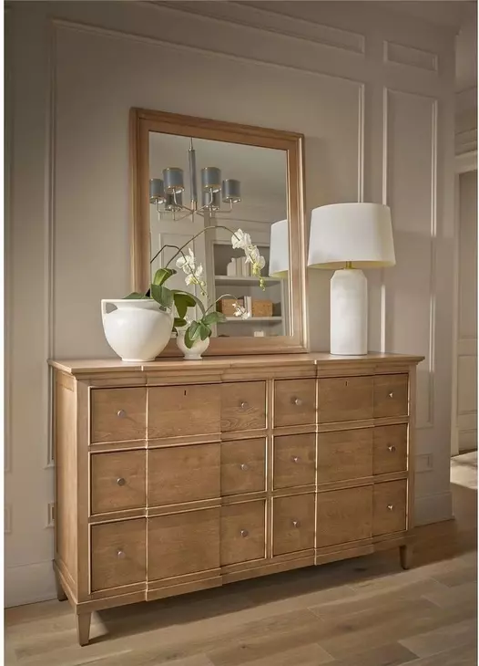 Oakmere Natural 6 Drawer Dresser