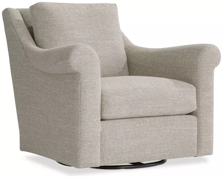Keirnan Beige Swivel Chair