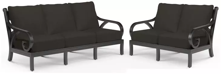 Monterey Spectrum Carbon Outdoor Living Room Set