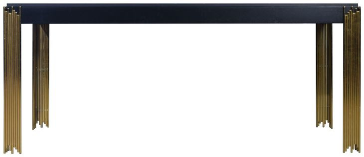 Empire Black 72" Rectangular Dining Room Set