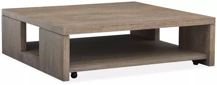 Conway Spiced Brown Square Cocktail Table