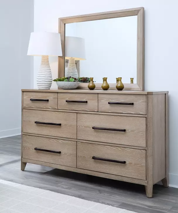 Breckenridge Medium Brown 7 Drawer Dresser