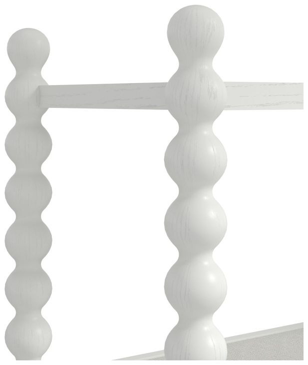 Haven Warm White Etagere with 4 Shelves