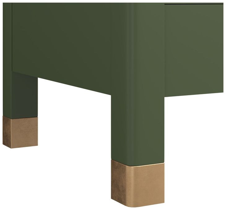 Eave Darkened Sage Bedside Table