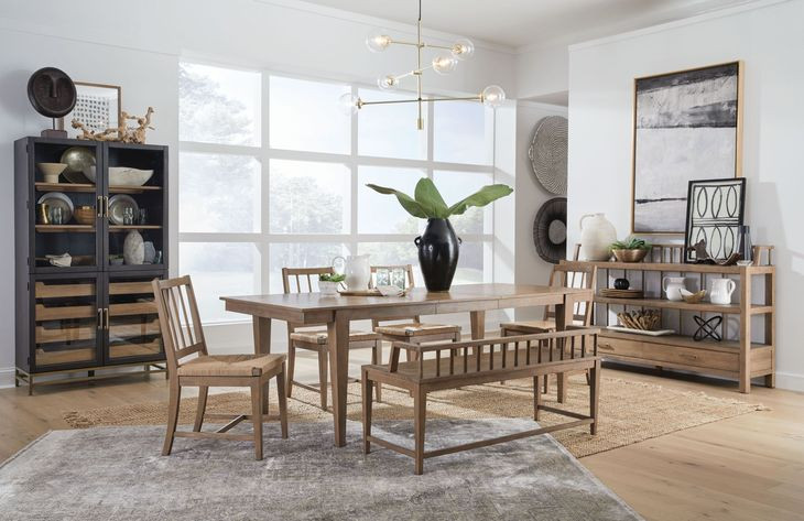 Fernholt Belgian Wheat Dining Bench