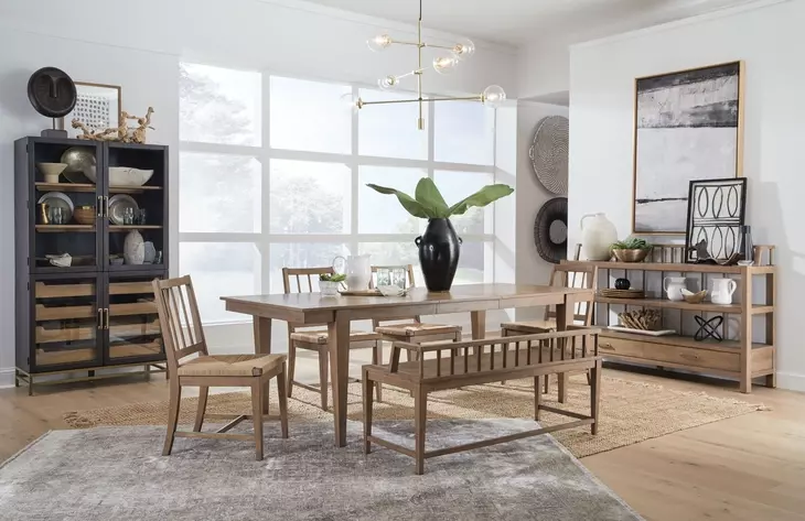 Fernholt Belgian Wheat Dining Bench