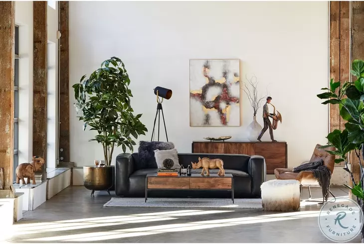 Kettel Brass Accent Table