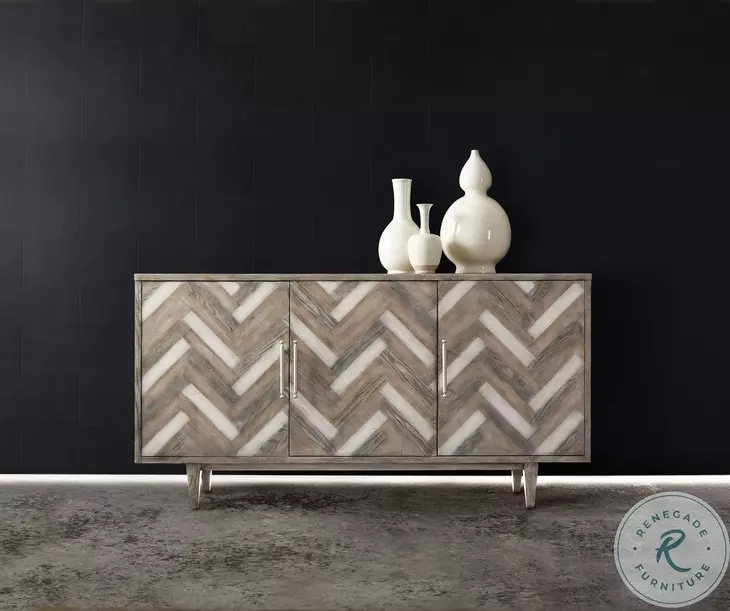 Natural Medium Wood Beauty Credenza