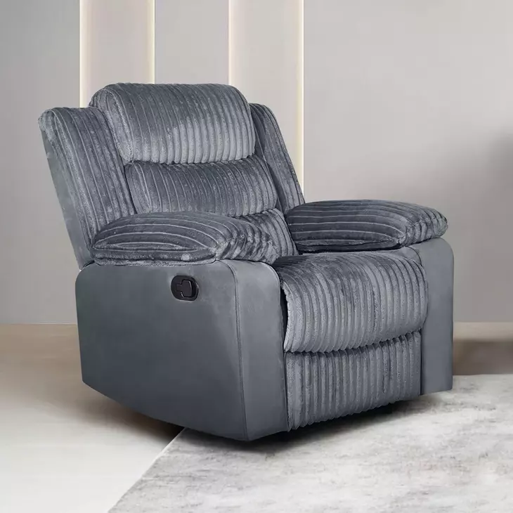 Willow Gray Glider Recliner
