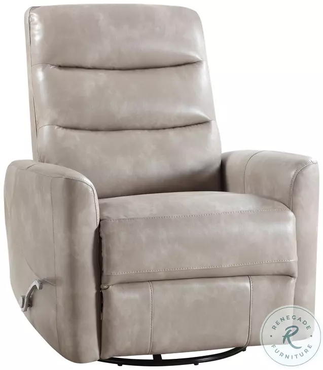 Takami Gray Swivel Recliner
