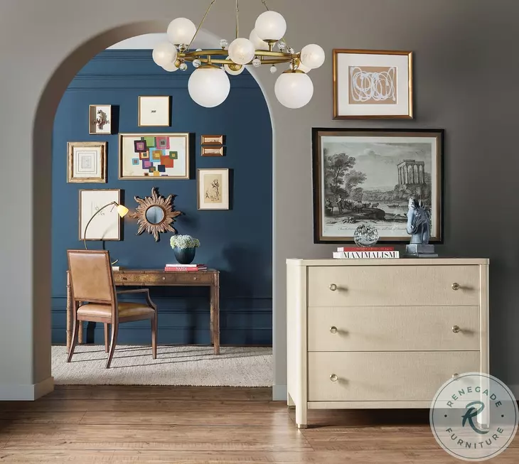 Archives Flax Raffia 3 Drawer Chest