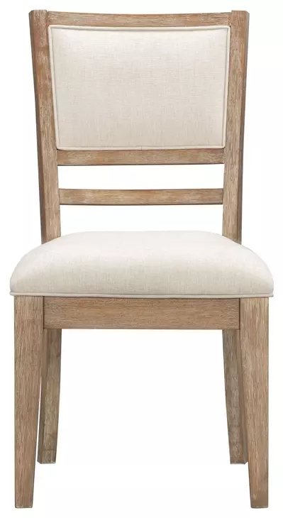 Breckenridge Cream Performance Fabric Upholstered Dining Chair Set of 2