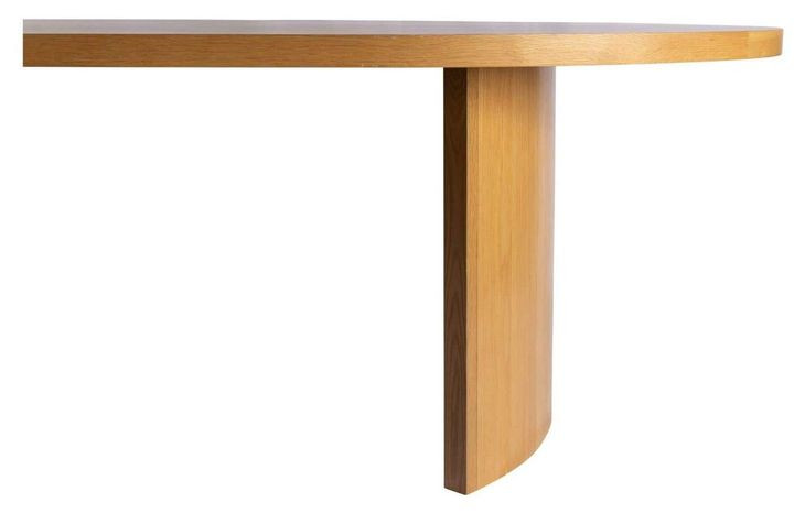 Louise Natural 86" Oval Dining Table