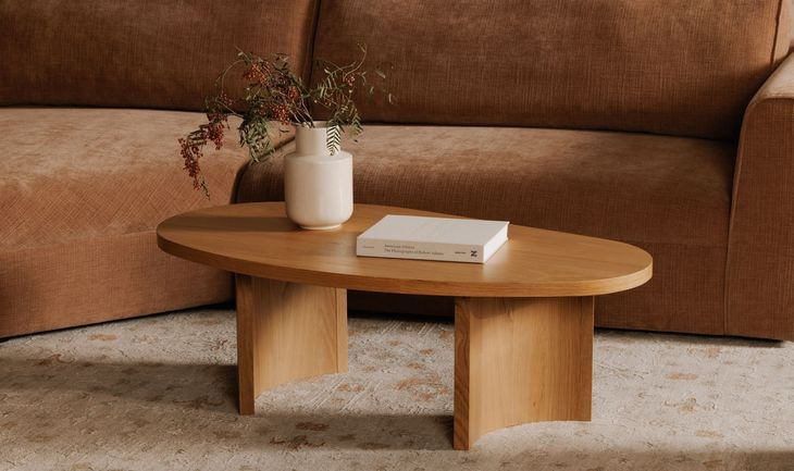Louise Natural Free Form Coffee Table