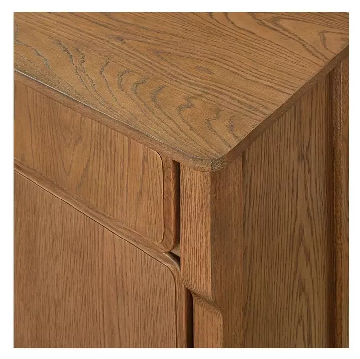 Caroline Warm Brown 4 Door Sideboard
