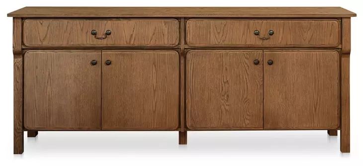Caroline Warm Brown 4 Door Sideboard