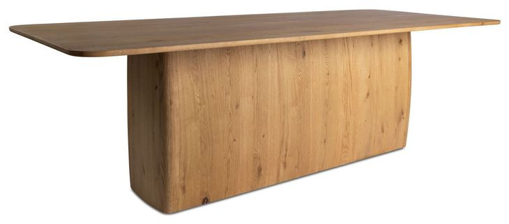 Winston Rustic Oak 97" Rectangular Dining Table