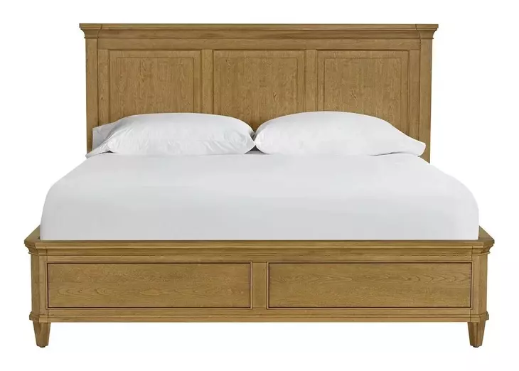 Birchaven Natural Queen Storage Panel Bed