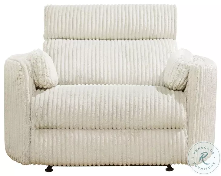 Arc Mega Ivory Power Glider Recliner