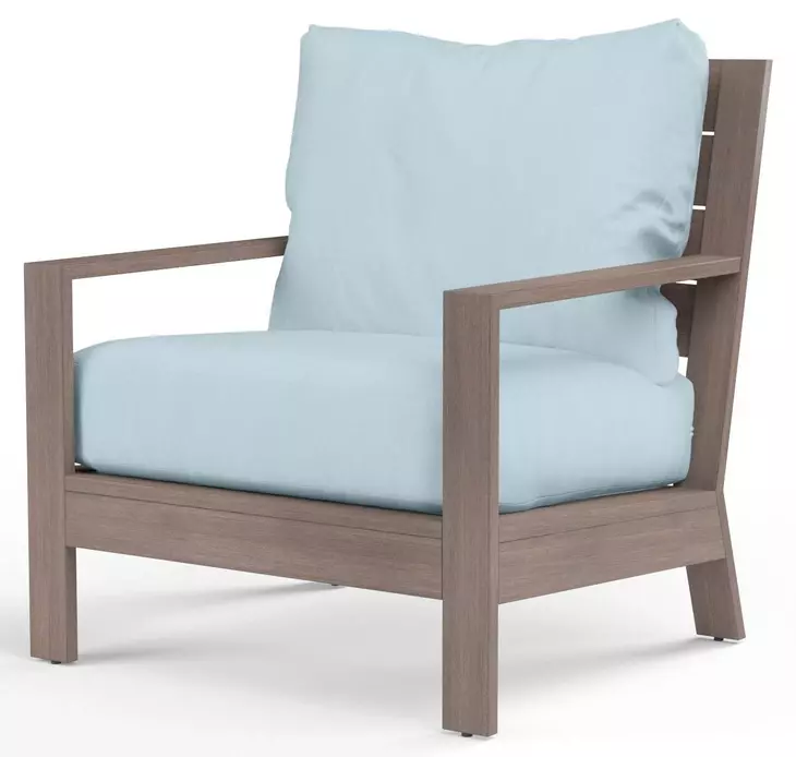 Laguna Canvas Skyline Upholstered Outdoor Club Chair