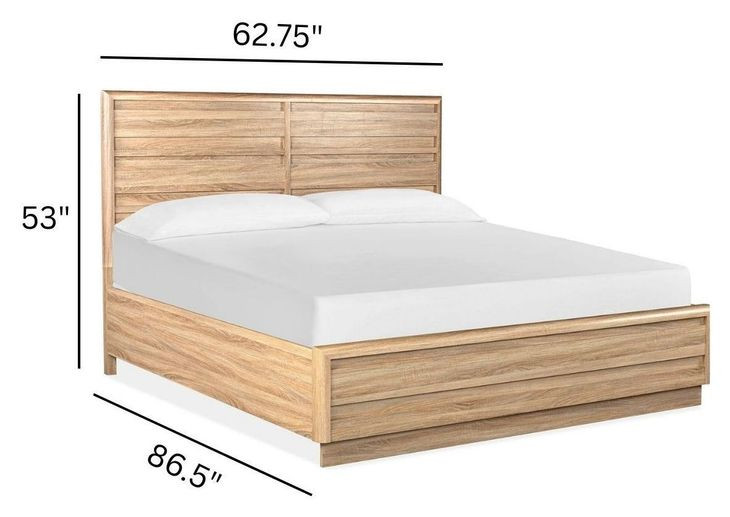 Brentwood Heights Provincial Brown Queen Panel Bed
