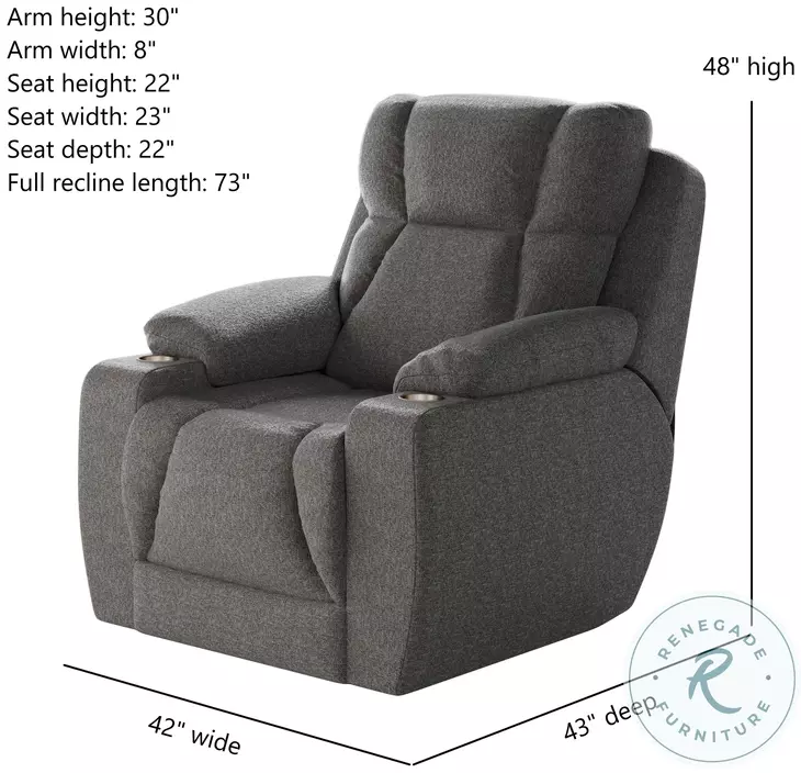 Challenger Wendover Platinum Power Headrest Wall Hugger Big Mans Recliner