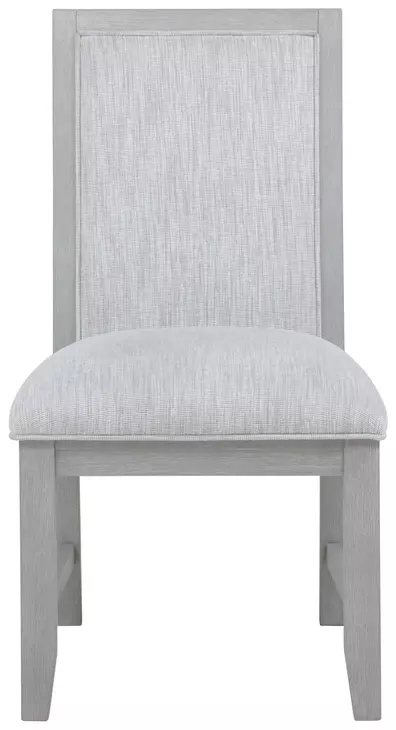Fiona Mist Gray Upholstered Dining Side Chair Set of 2
