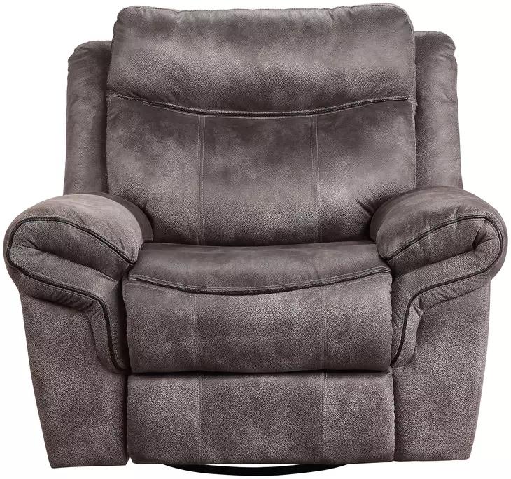 Nashville Gray Swivel Glider Recliner